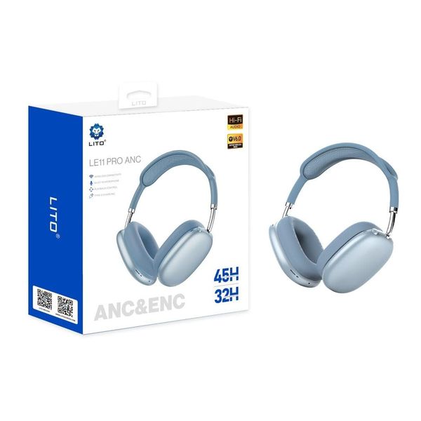 LE 11Pro Wireless Bluetooth Headphones with ANC &amp; ENC Noise Cancelling