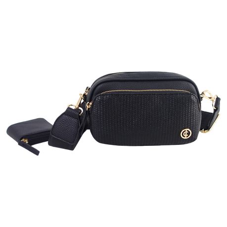 Women's Shoulder Bag Small Solid Color Wide Shoulder Strap Crossbody Bag Image