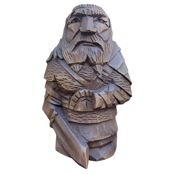 Decor Viking Sensitive Tyr Paga Art Sculpture - 10cm