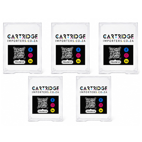 Shaped Card Holder Display Stand (5 Pack image