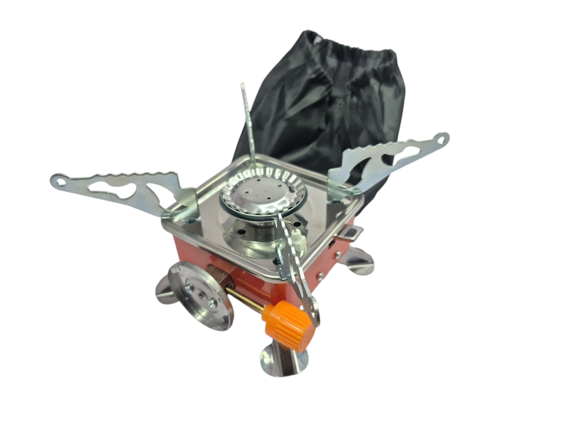Portable Camping Stove with Piezo Ignition &amp; Safety Lock SL0012