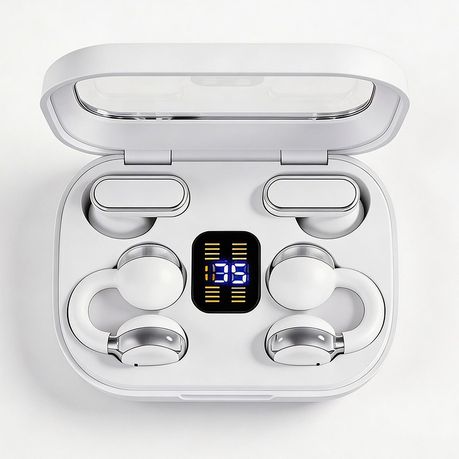 Wireless Earbuds LED Dual Pair Android iOS Gaming Low Latency Earphones Image