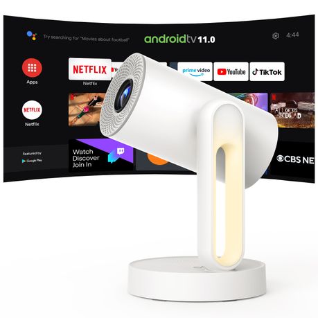 ETOE Starfish Android TV Smart Bedroom Projector Netflix certified