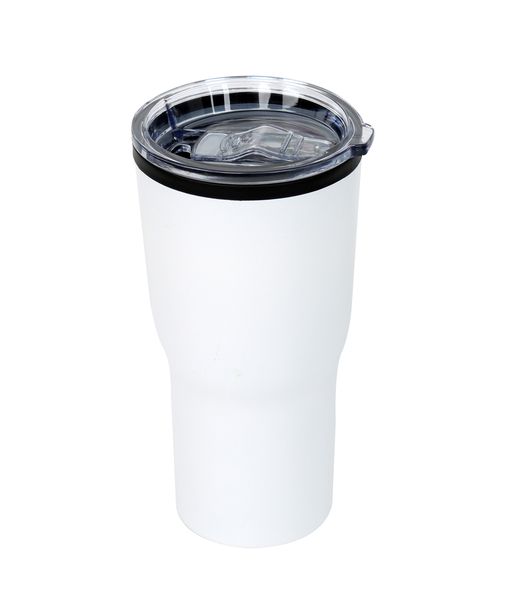 Leisure Quip 600ML Travel Mug Double Walled - White