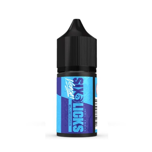 Six Licks Venom Salt/MTL Vape DIY Longfill Flavour (15to30ml)-BlueMonia