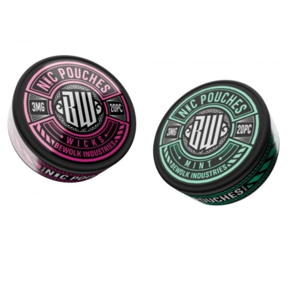 Bewolk Nic Pouches (20 pcs) 3MG - Frankie Combo (Pack of 2)