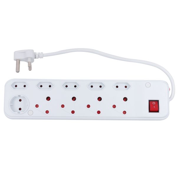 Digitech Way Multiplug Switched 5x5A+4x16A+1xShuko