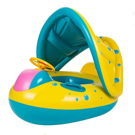 Baby float online with canopy