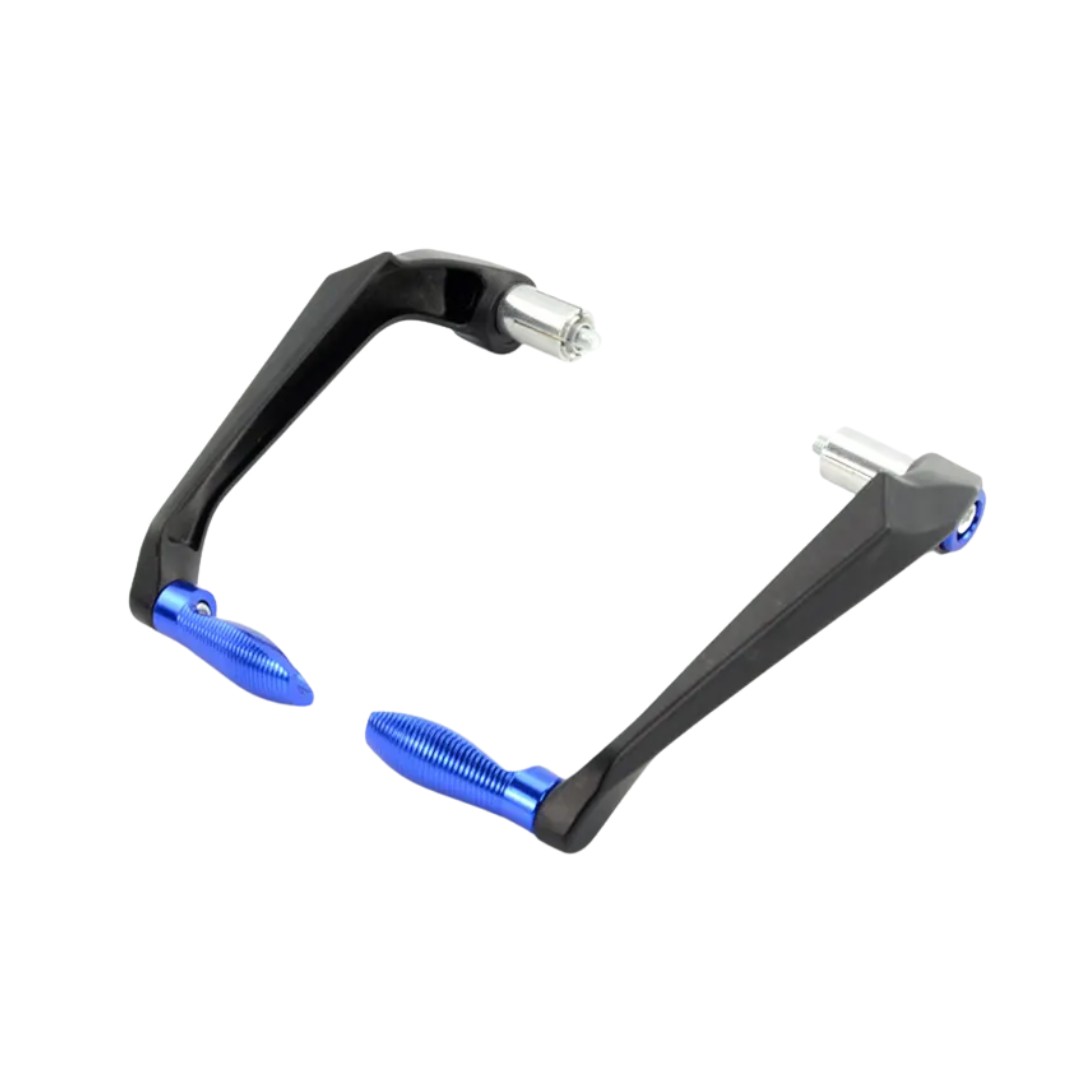 Motorcycle Bar End Lever Guards Blue/ Black Shop Today. Get it