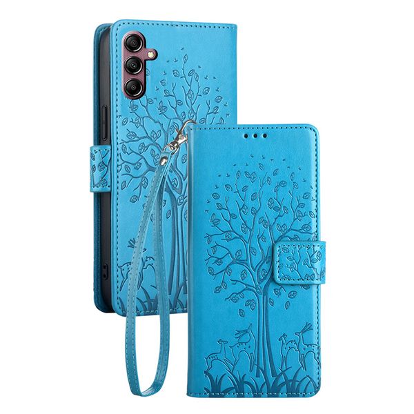 Leather Magnetic Flip Cover Case Compatible With Samsung Galaxy A04s/A13 5G