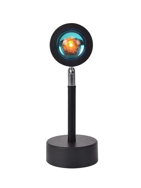 Tiktok Sunset Projection LED Lights Atmosphere Decorative Rainbow Lamp