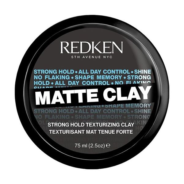 Redken Matte Clay - Flexible Hold Hair Clay for Texture &amp; Definition - 75ml