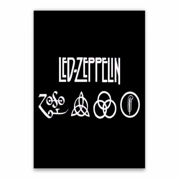 Led Zeppelin Symbolism Poster - A1