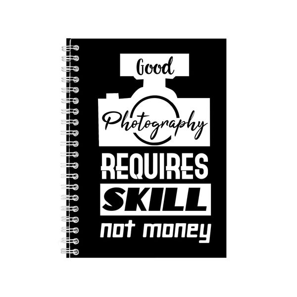 Photography Notebook Photographer Gift Idea Writing Book Notepad Pad 27