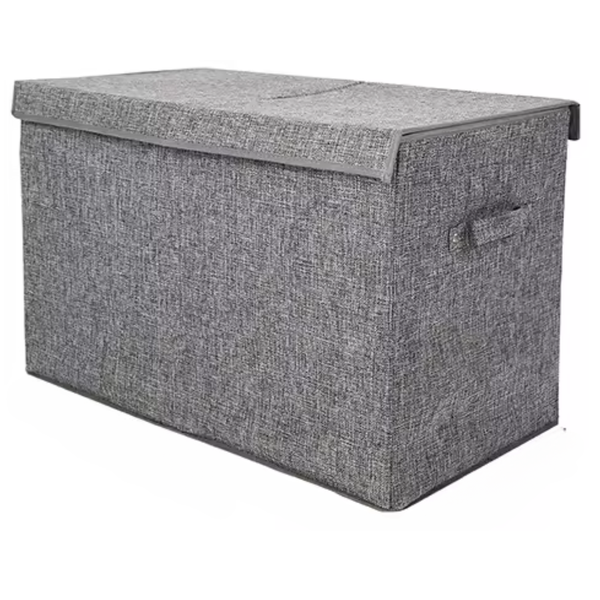 Toy Box Chest with Lid - Large, Collapsible &amp; Sturdy Organizer