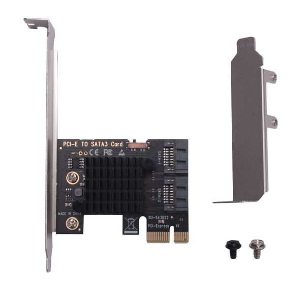 Pcie To Sata 3.0 6G Ssd Adapter Pci-E Pci Express X1 Controller