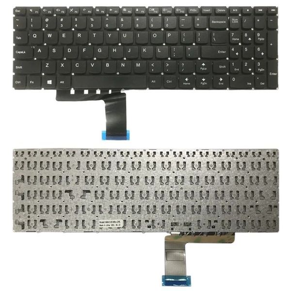 Laptop Keyboard Compatible With Lenovo ideapad 110-15ISK No Power on button