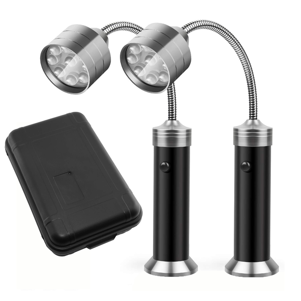 Portable LED BBQ Grill Light with Magnetic Base Outdoor Grilling Accessory