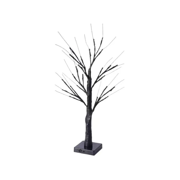 Maisonware 60cm Cordless Black Branch LED Tree