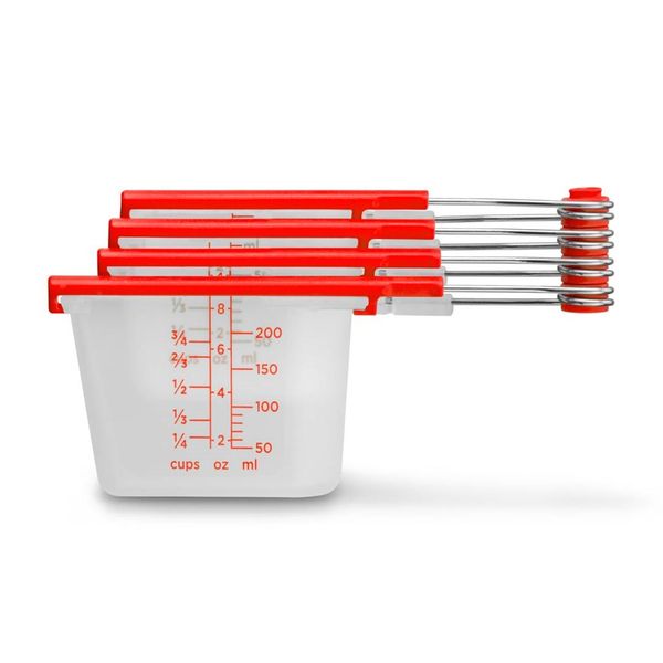 Dreamfarm Levups - Self Leveling Measuring Cups Set of 4