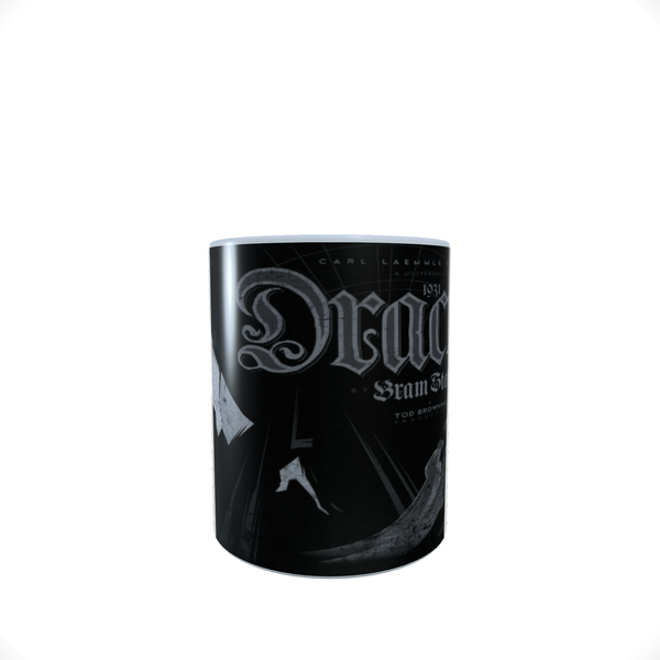 Vinage Horror Movie - Dracula Black &amp; White - Coffee Mug