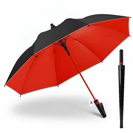 Topika - Umbrella Large Windproof Umbrella For Rain With Waterproof Sleeve Image