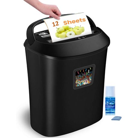 ProMax Paper Shredder 12-Sheet Cross-Cut Shredder Image