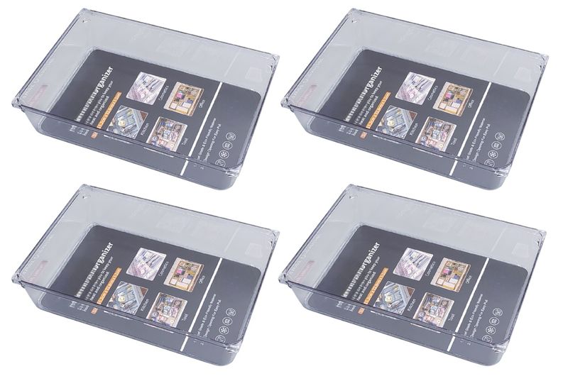 DIY Drawer Organizer - 4 Piece Set (38.1cm).