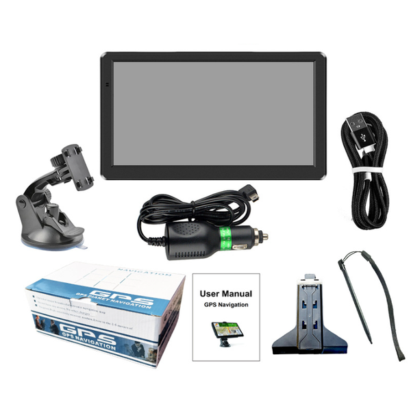 Professional GPS Navigation System 7-inch, Advanced Touchscreen