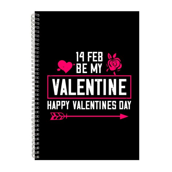 14 Feb Be My Valentine Notebook Valentine's Day Gift Idea A4 Notepad 159
