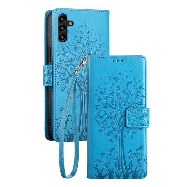 Leather Magnetic Flip Cover Case Compatible With Samsung Galaxy A04s/A13 5G