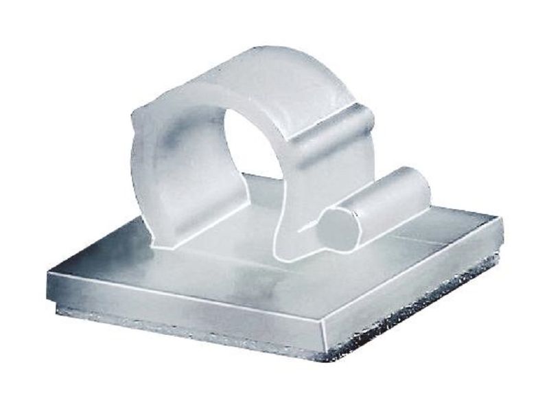 Hellermanntyton (151-13501) Fastener, Adhesive Backed Cable Clamp, 9 mm