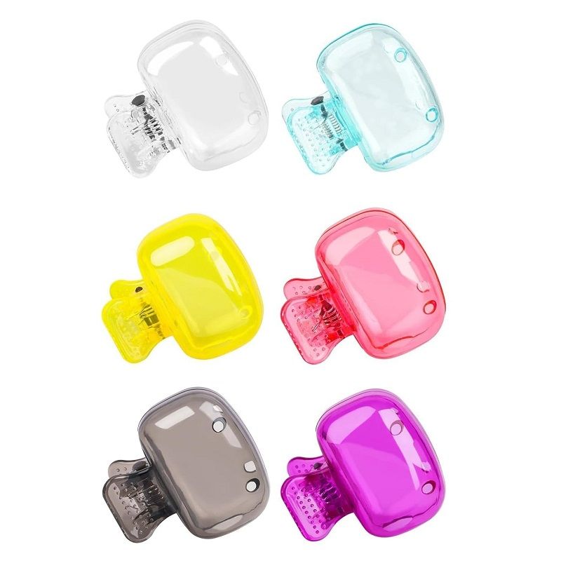 6 Pack Toothbrush Covers,Toothbrush Protector Case for Travel