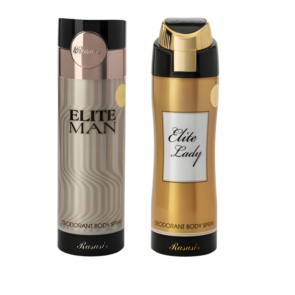 Rasasi - DEO ELITE MEN &amp; ELITE LADY 200ml Couple Bundle