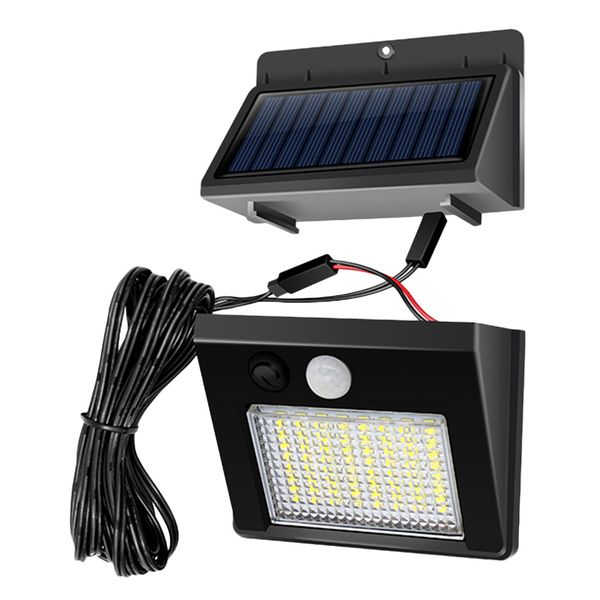 LED Solar-Powered Outdoor Motion Sensor Light for Home Garden Use