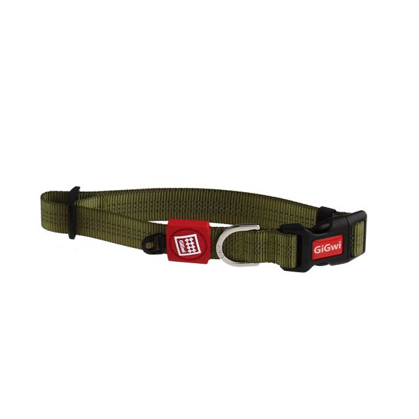 Gigwi Reflective Dog Collar - Green