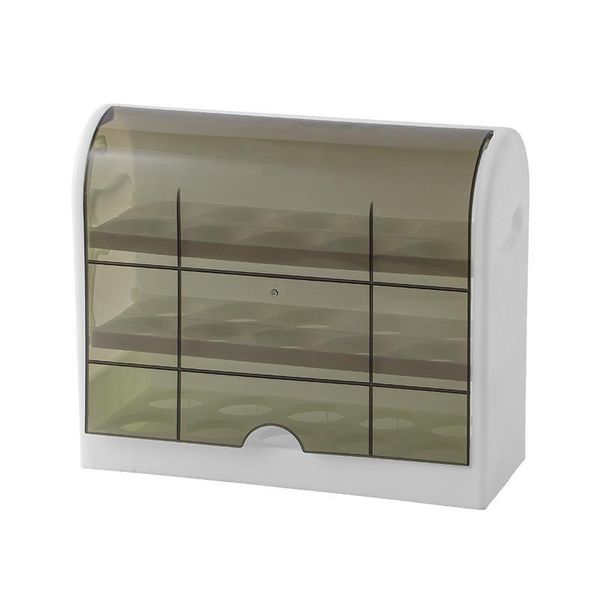 Egg Storage Rack 3 Layer Kitchen Fridge Egg Storage Container With Lid
