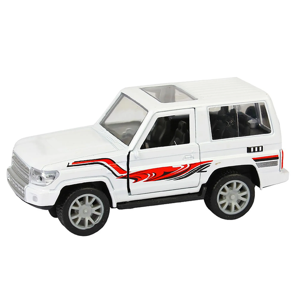 Die-Cast SUV Toy Car with Opening Doors | Metal Model Vehicle for Kids