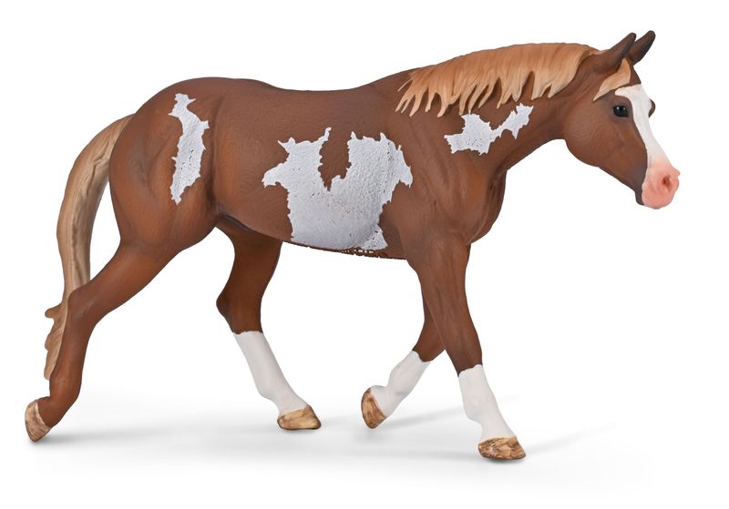 Collecta - Horses Xl Stallion Chestnut Overo