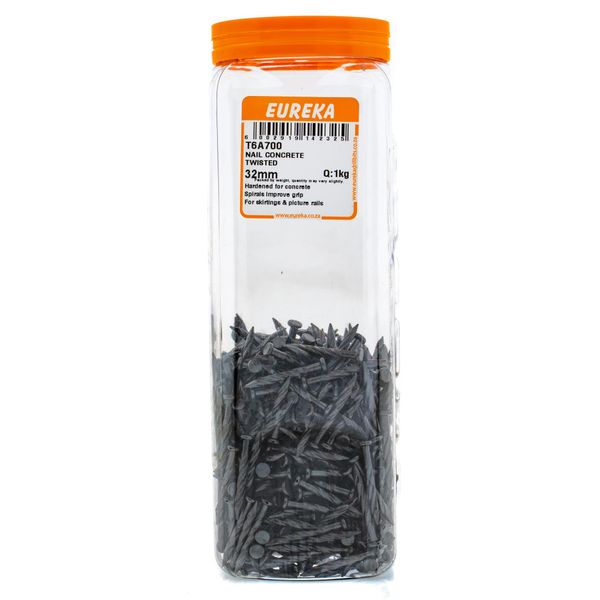 EUREKA Nails Concrete Twisted 32mm Q:1kg T6A700