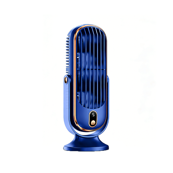 Small Electric Fan, Portable, Desktop Fan, 5-Speed Adjustable