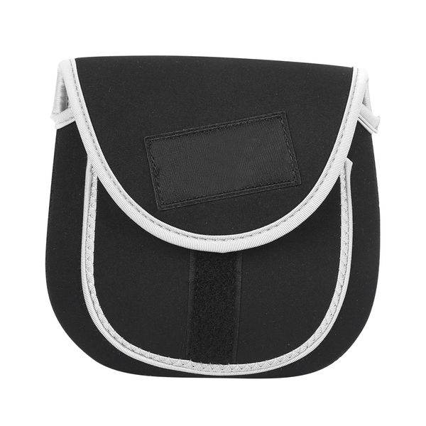 Black S Neoprene Spinning Reel Storage Bag