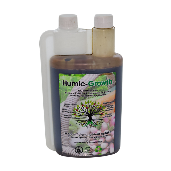 Humic-Growth Carbon Based Liquid Fertilizer - 1L