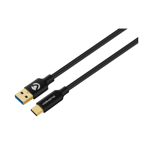 Volkano Connect C Series Type-C to USB 3.1 Cable 0.75m - Black