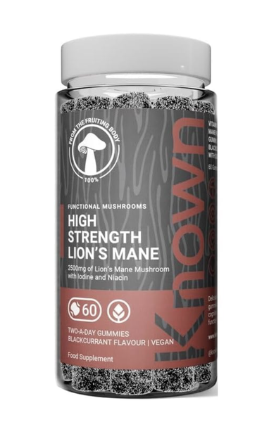 Known Lions Mane Gummies -Cognitive Function, Memory, Focus &amp; Immune Health