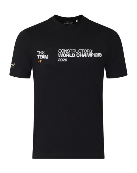 McLaren F1 2025 Constructors' Championship T-Shirt - Black