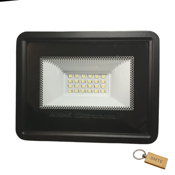 20W Floodlight for Bright and Energy-Efficient Lighting-sk-d1+Smte Keyring