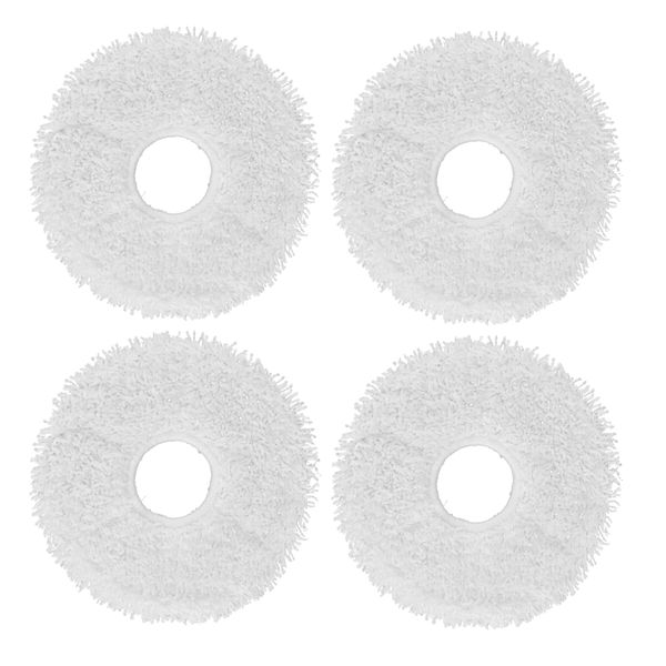 Fiber Mop Pads 4pcs for DEEBOT X1 Robot
