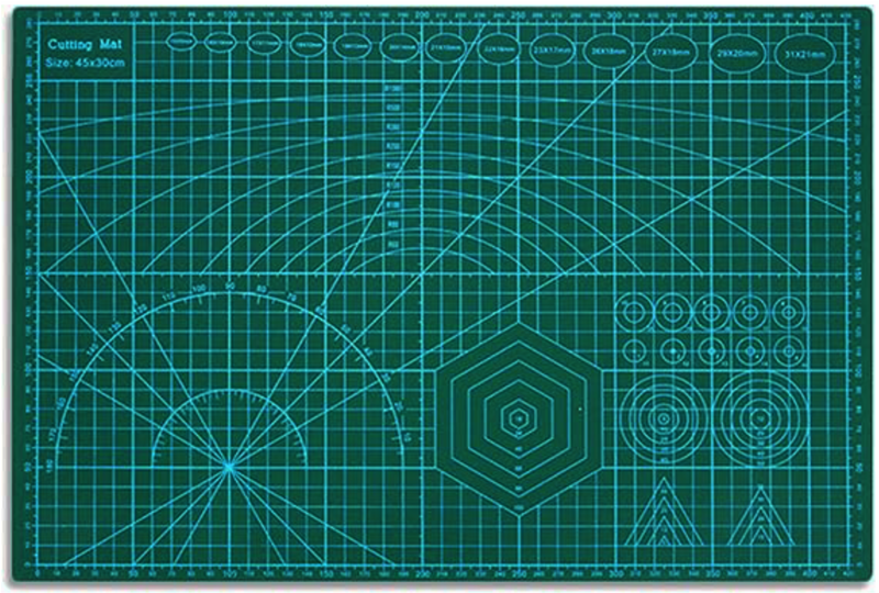 A3 Cutting Mat Double Sided Self Healing 5 Layers Recyclable Non Slip PVC