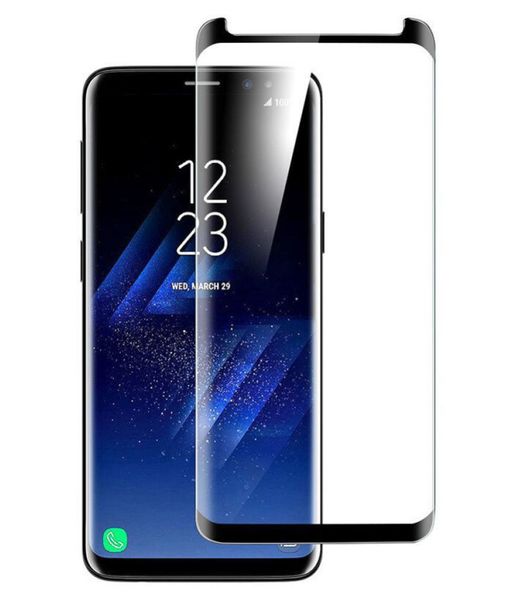 Tempered Glass for Samsung S9 Plus - Black (2 Pack)